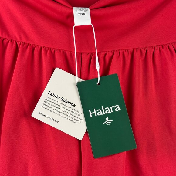 Halara Women’s SoftZero Airy Super High Waisted Flowy Shorts Pockets Sz M Coral - Picture 4 of 9